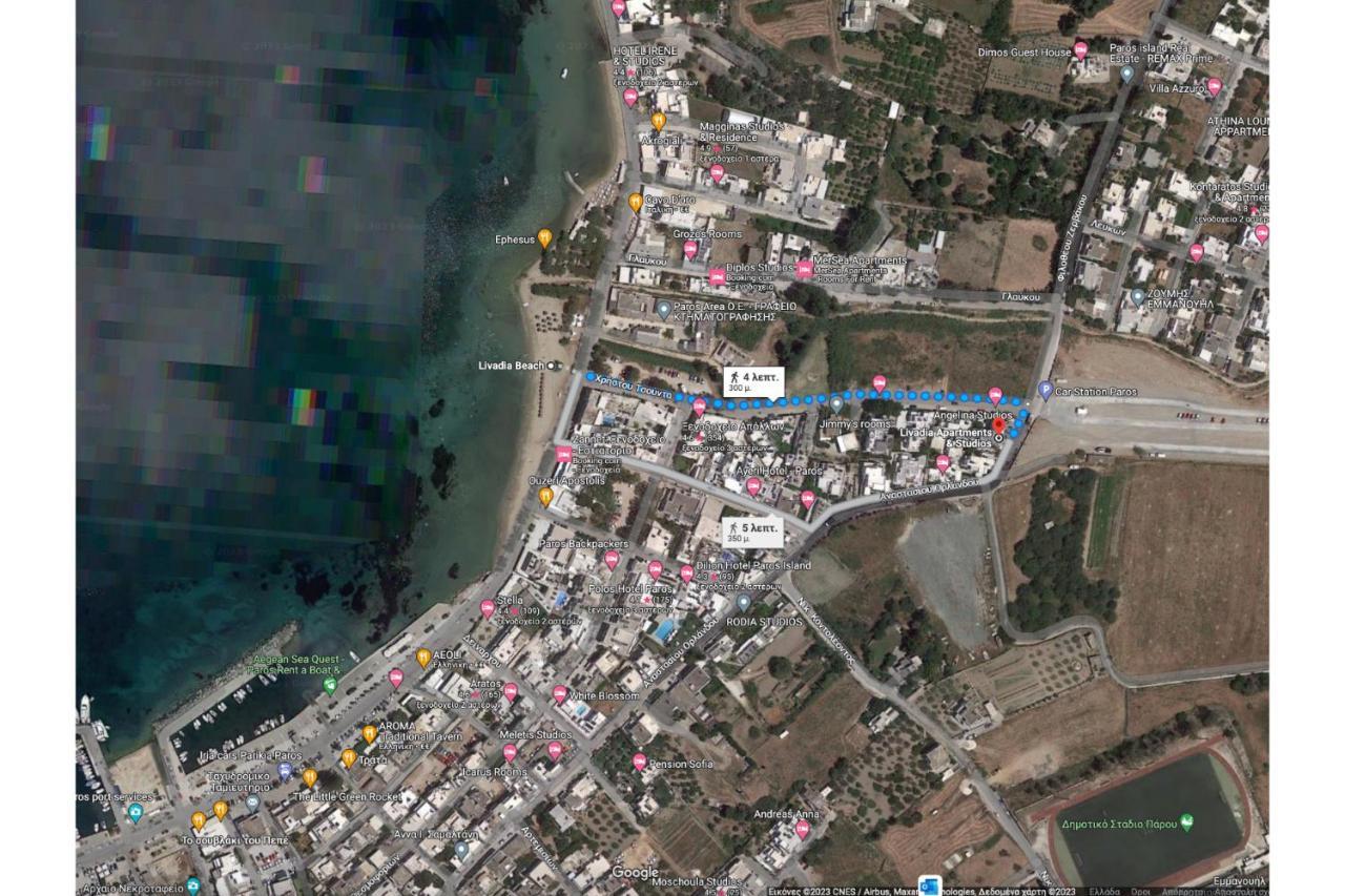 Livadia Seaside Studios 6 Πάρος Εξωτερικό φωτογραφία